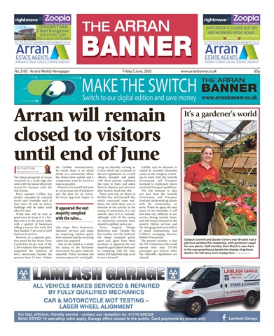Arran Banner issue 05 June 2020