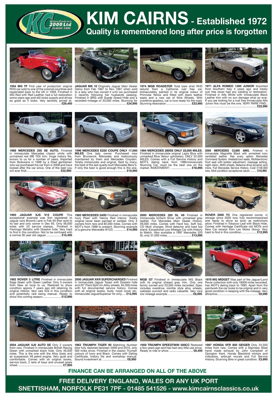 Classic Car Mart Preview Pages