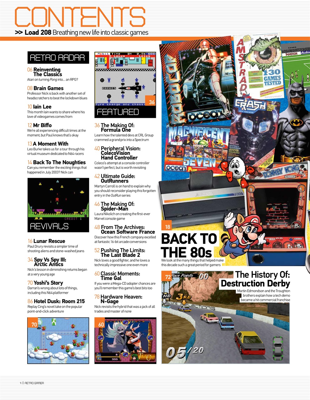 Retro Gamer Preview Pages