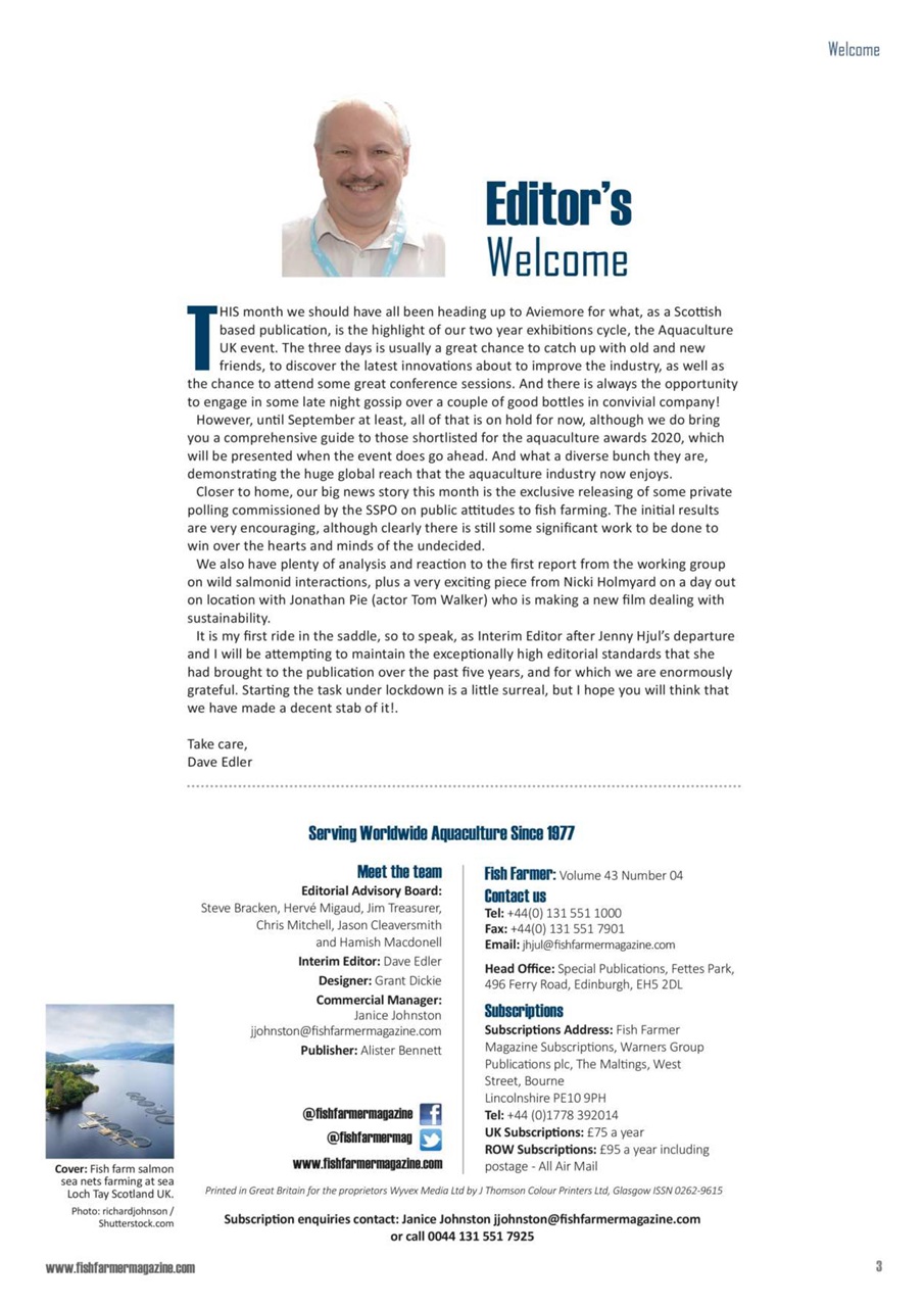 Fish Farmer Magazine Preview Pages