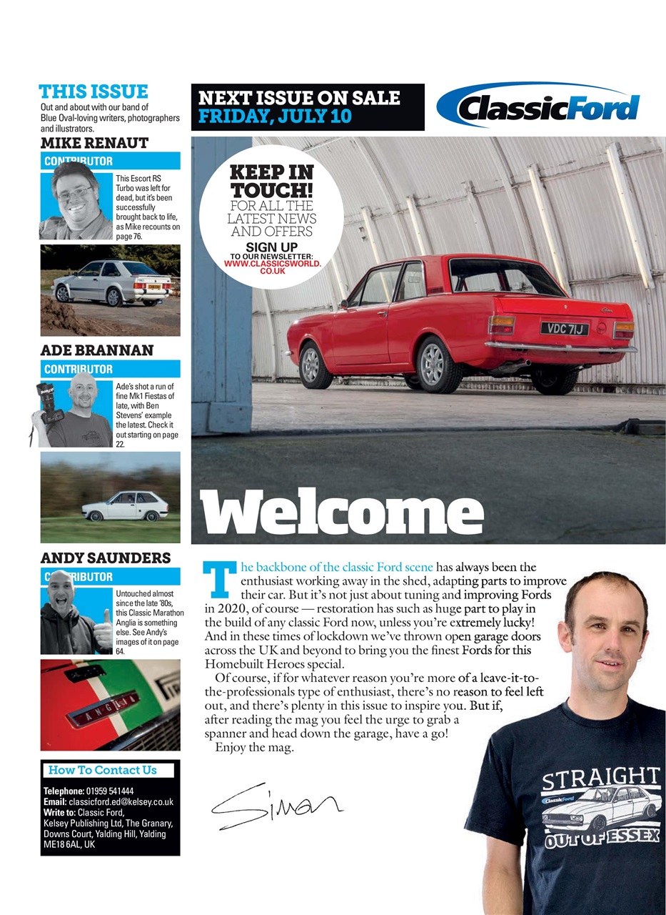 Classic Ford Preview Pages