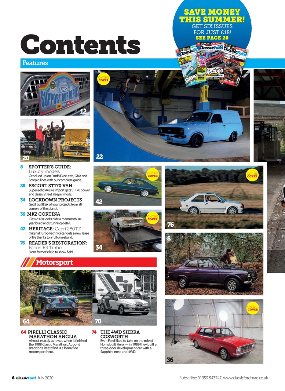 Classic Ford Preview Pages