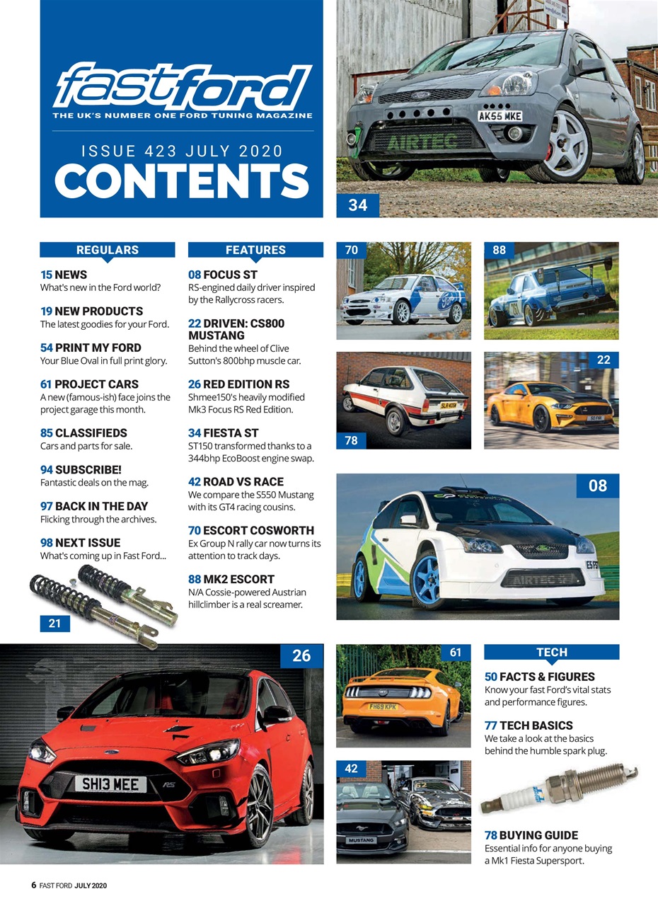 Fast Ford Preview Pages