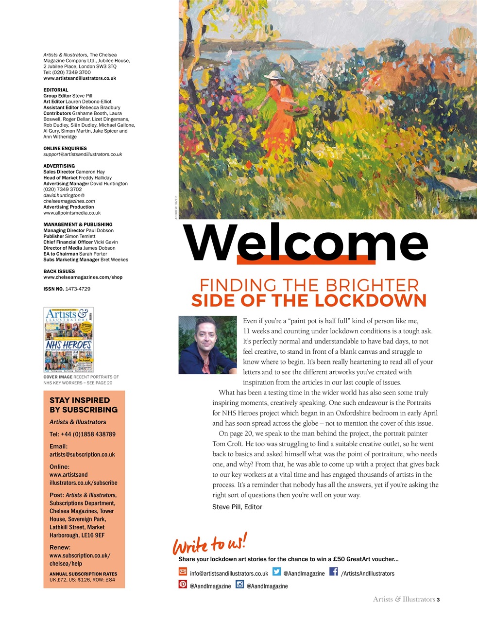 Artists & Illustrators Preview Pages