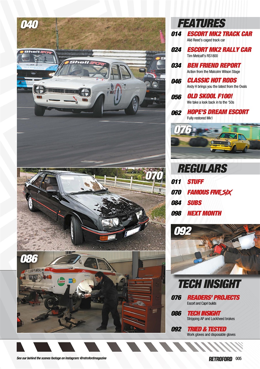 Retro Ford Preview Pages