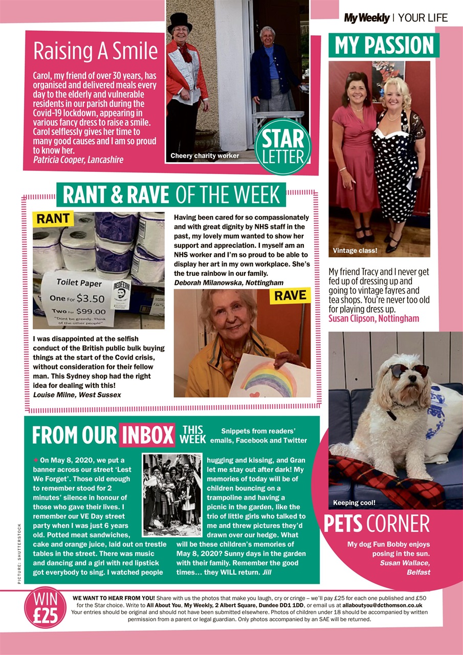 My Weekly Preview Pages