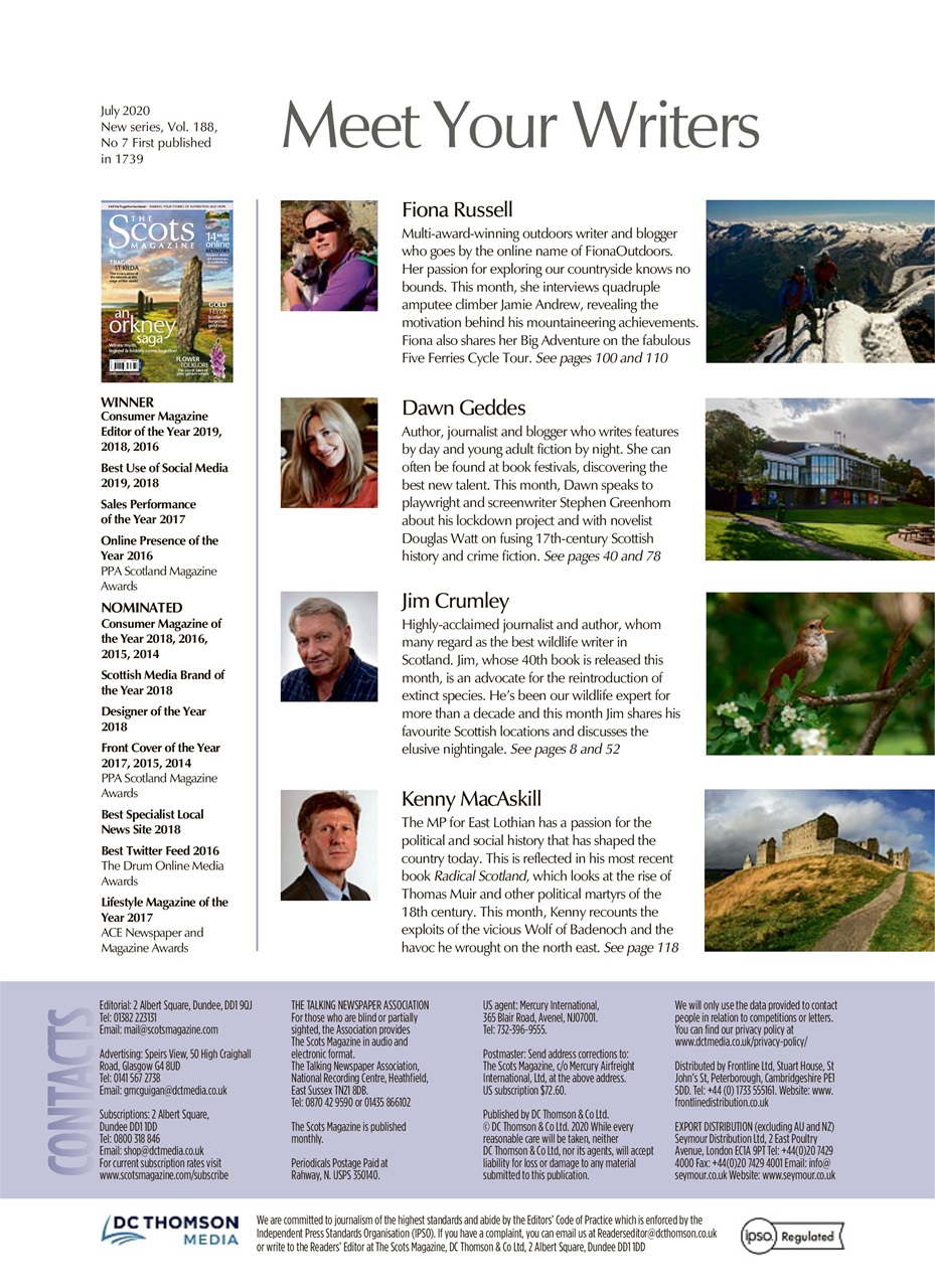 The Scots Magazine Preview Pages