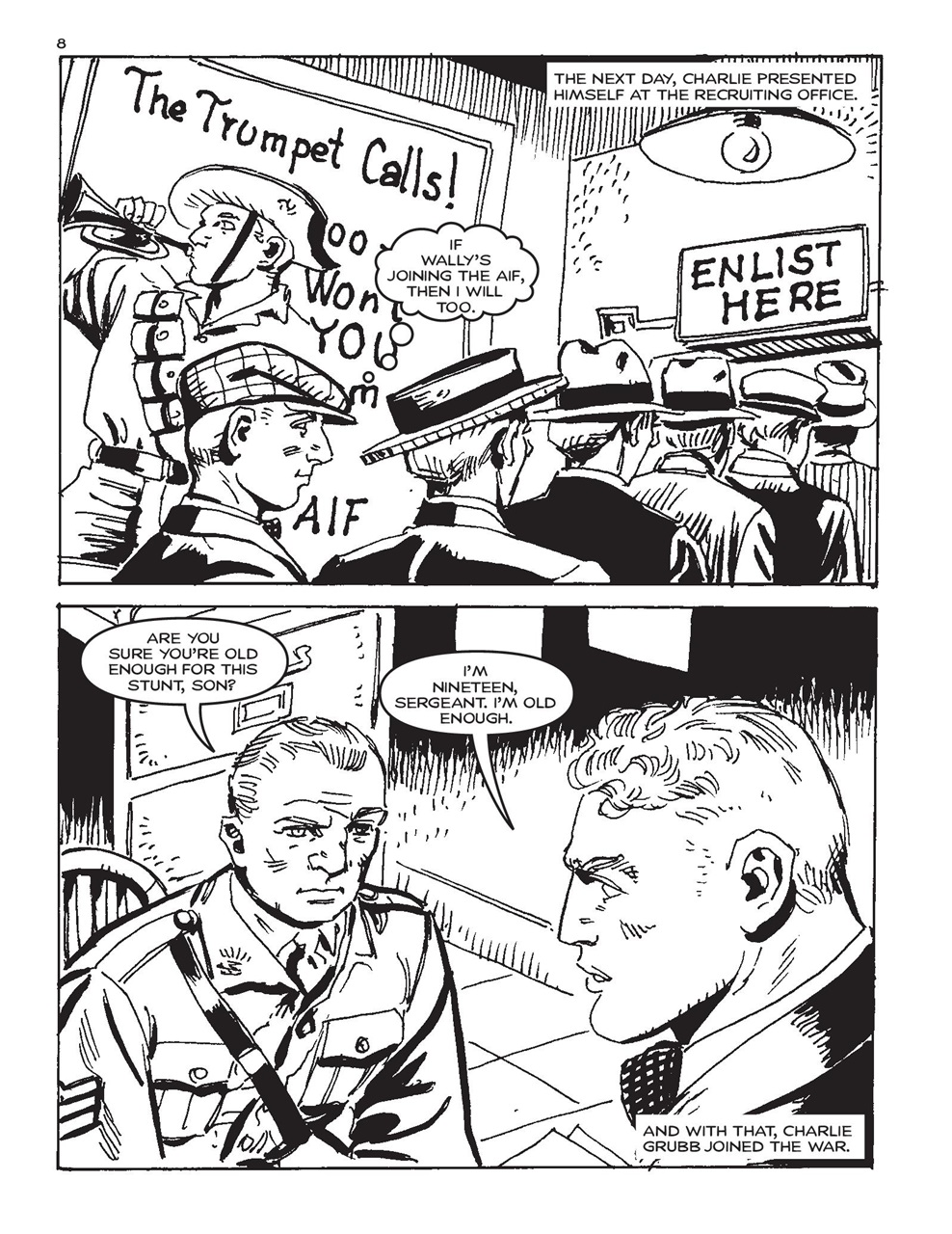 Commando Preview Pages