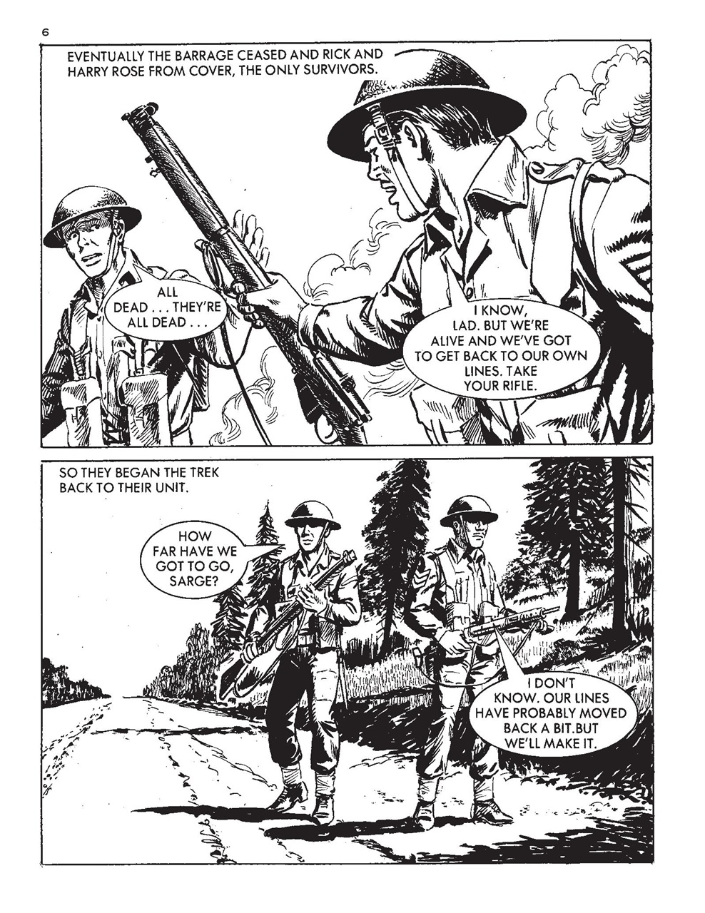 Commando Preview Pages