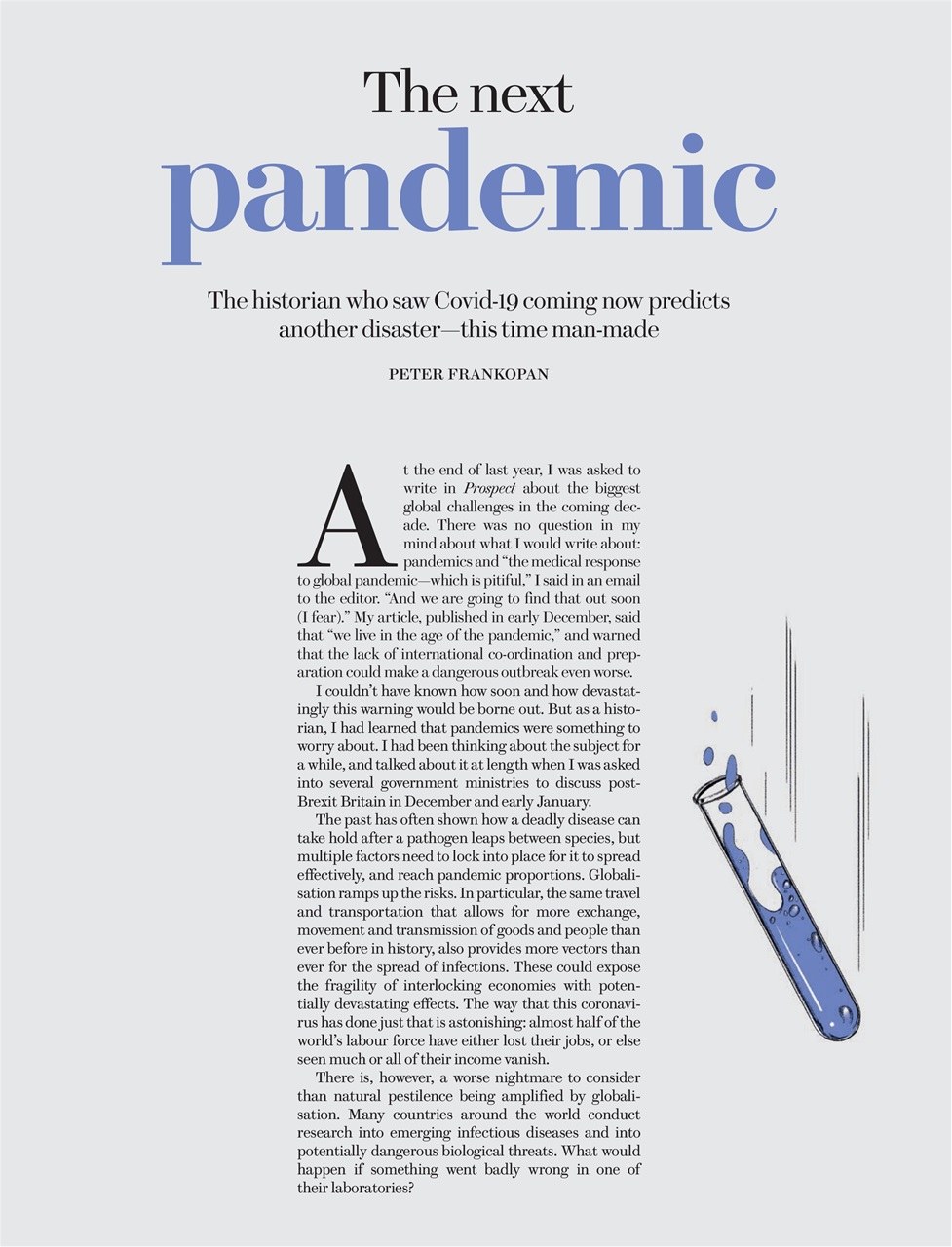 Prospect Magazine Preview Pages