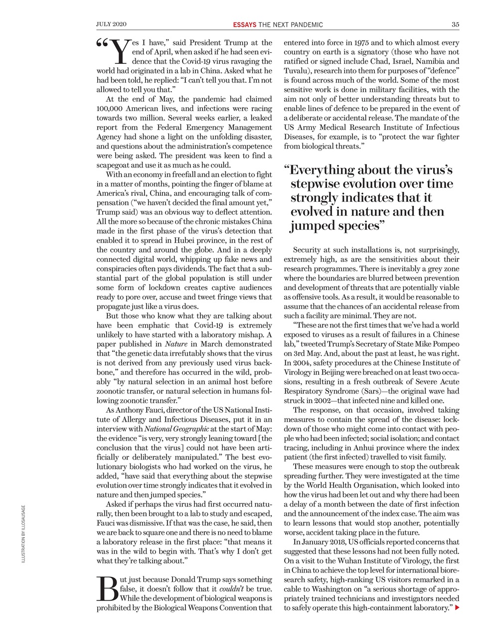 Prospect Magazine Preview Pages