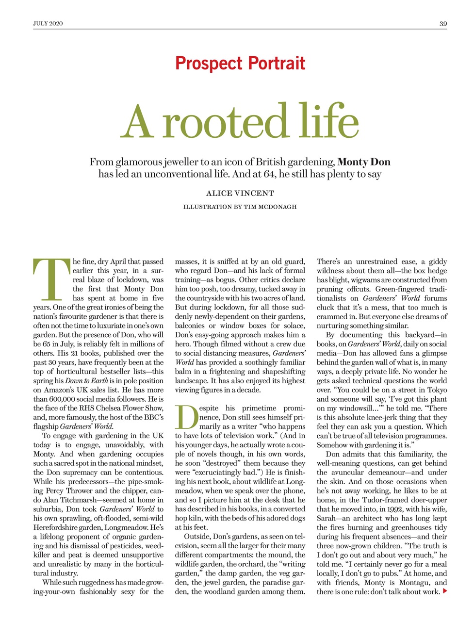 Prospect Magazine Preview Pages