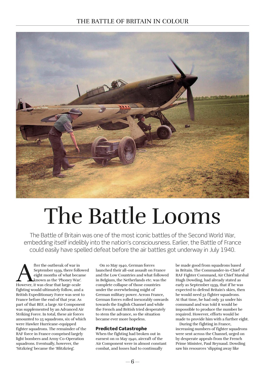 The Battle of Britain in Colour Preview Pages