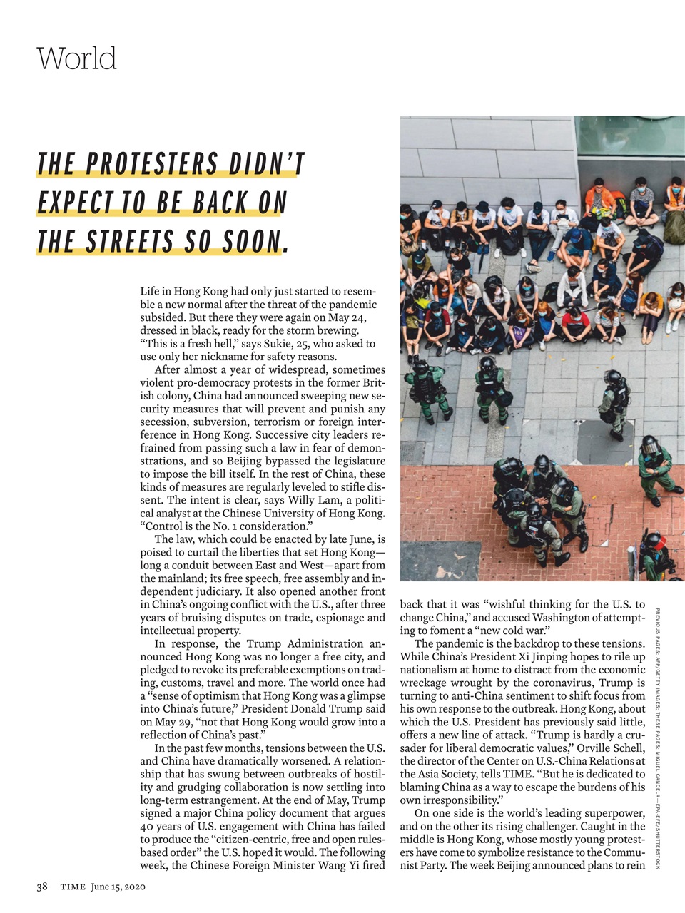 TIME Magazine Europe Preview Pages