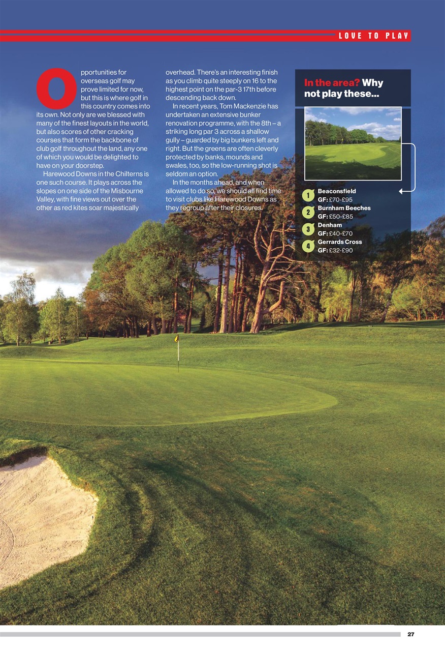 Golf Monthly Preview Pages