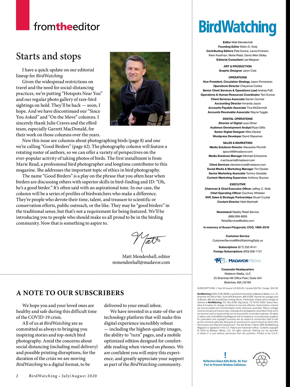 BirdWatching Preview Pages