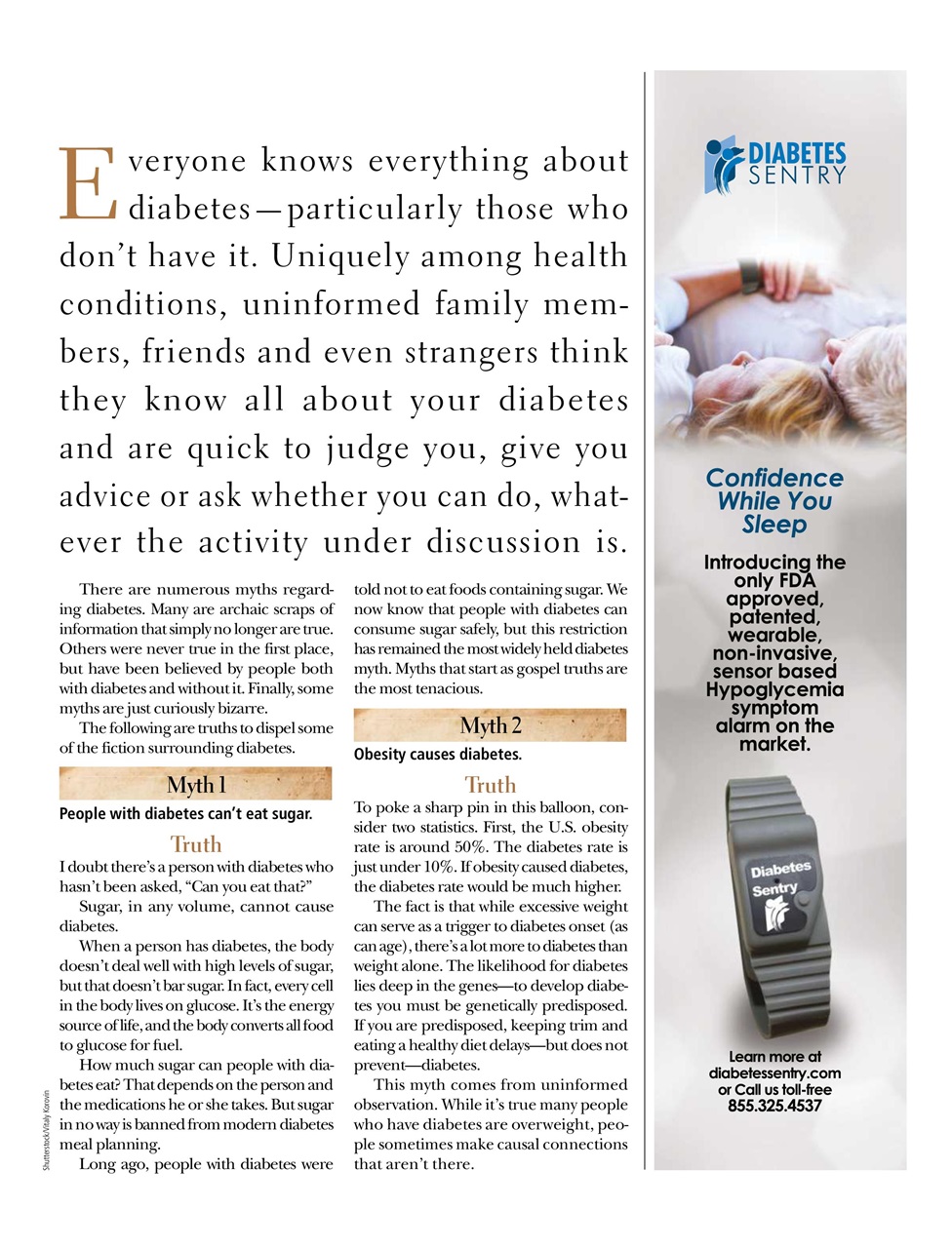 Diabetes Self-Management Preview Pages