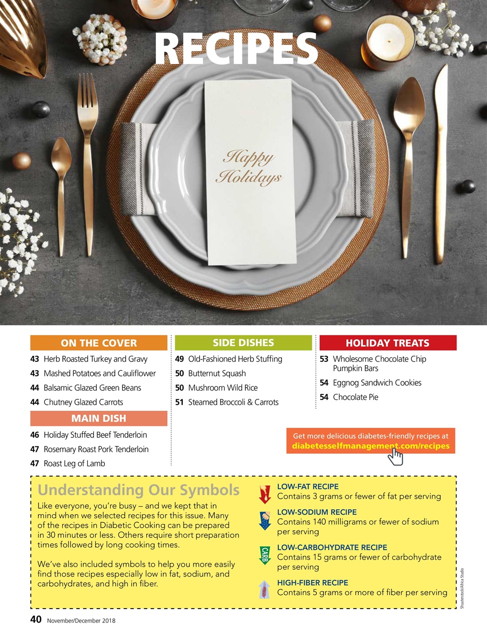 Diabetes Self-Management Preview Pages