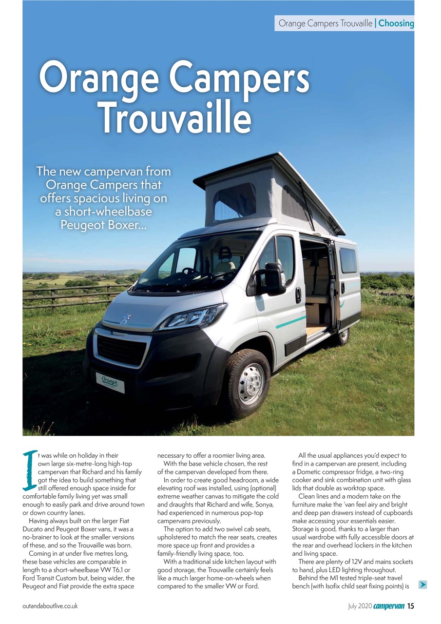 Campervan Preview Pages