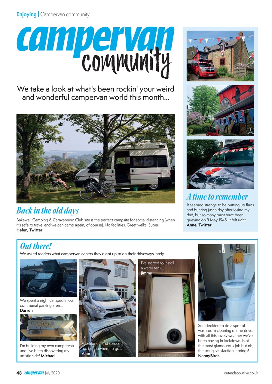 Campervan Preview Pages