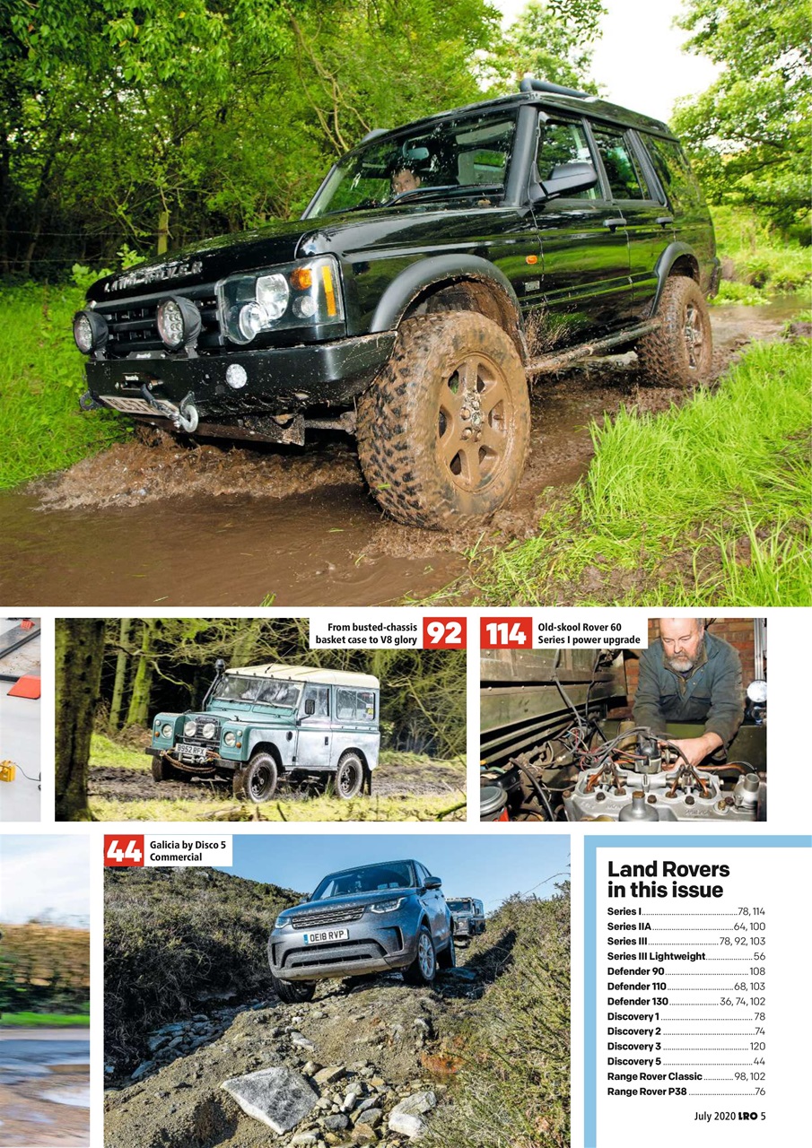 Land Rover Owner Preview Pages