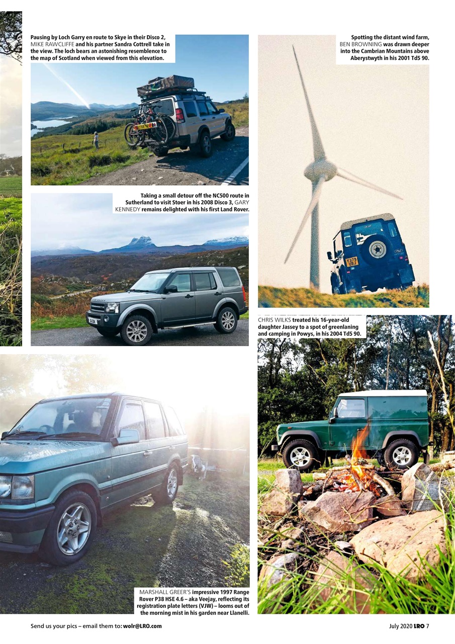 Land Rover Owner Preview Pages