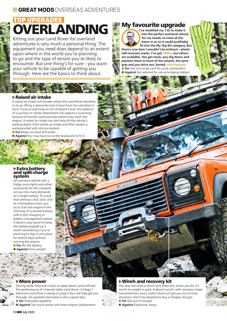 Land Rover Owner Preview Pages
