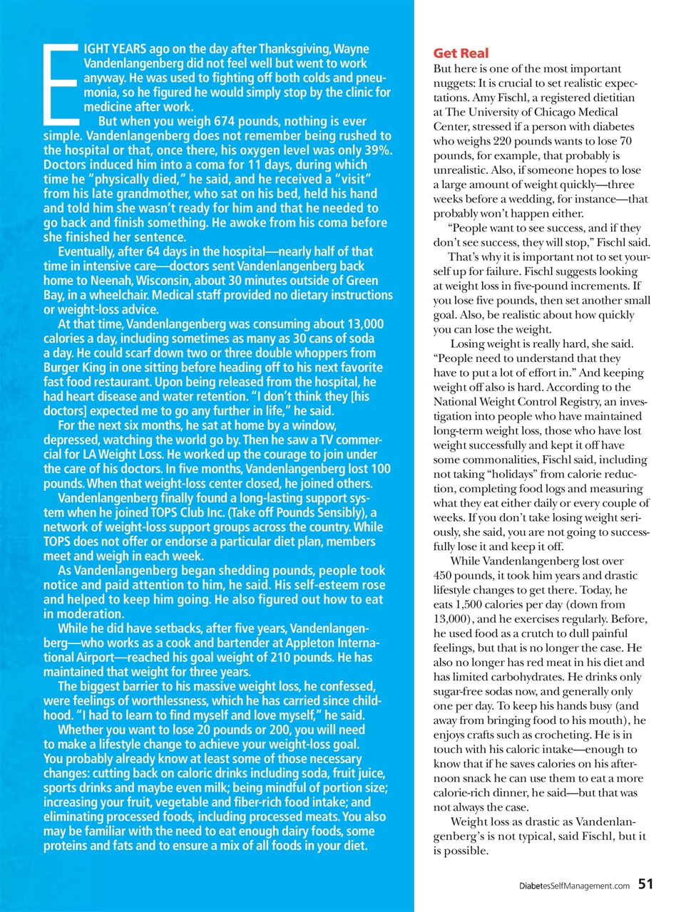 Diabetes Self-Management Preview Pages