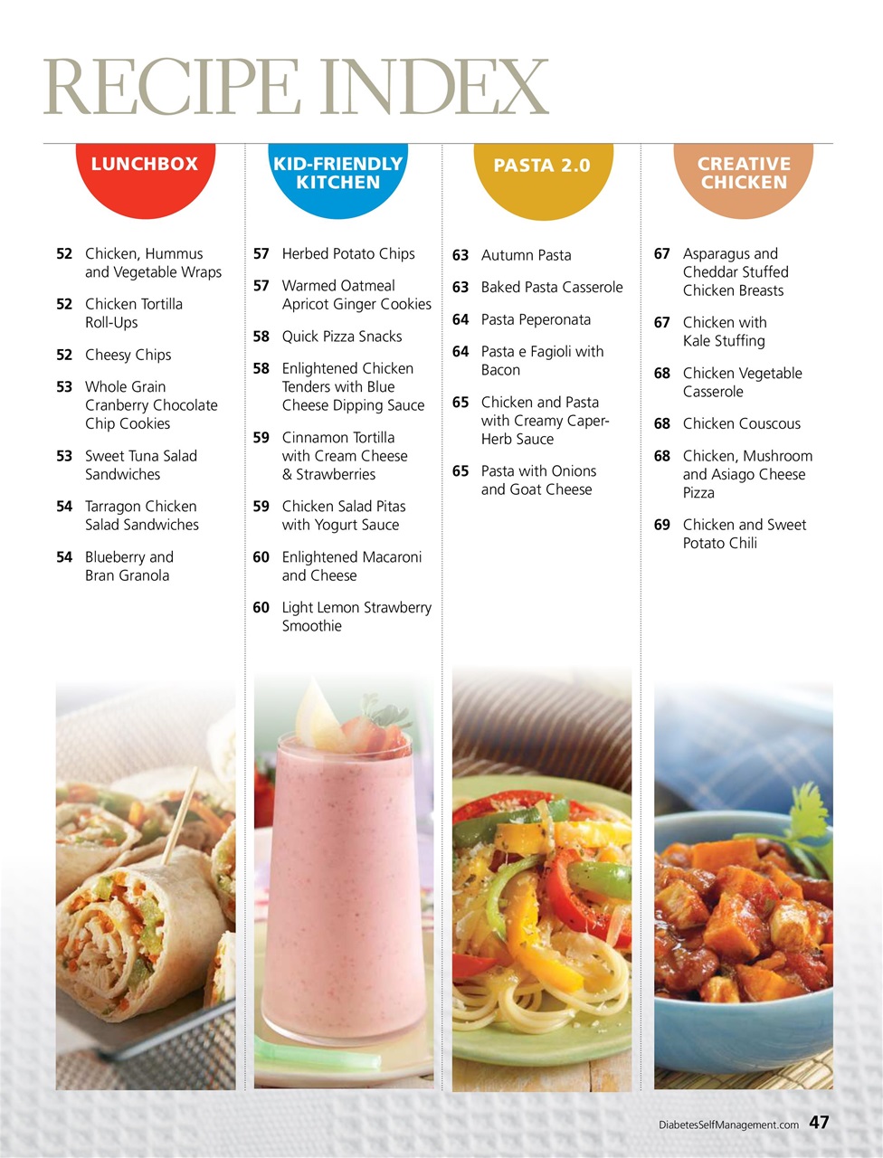 Diabetes Self-Management Preview Pages