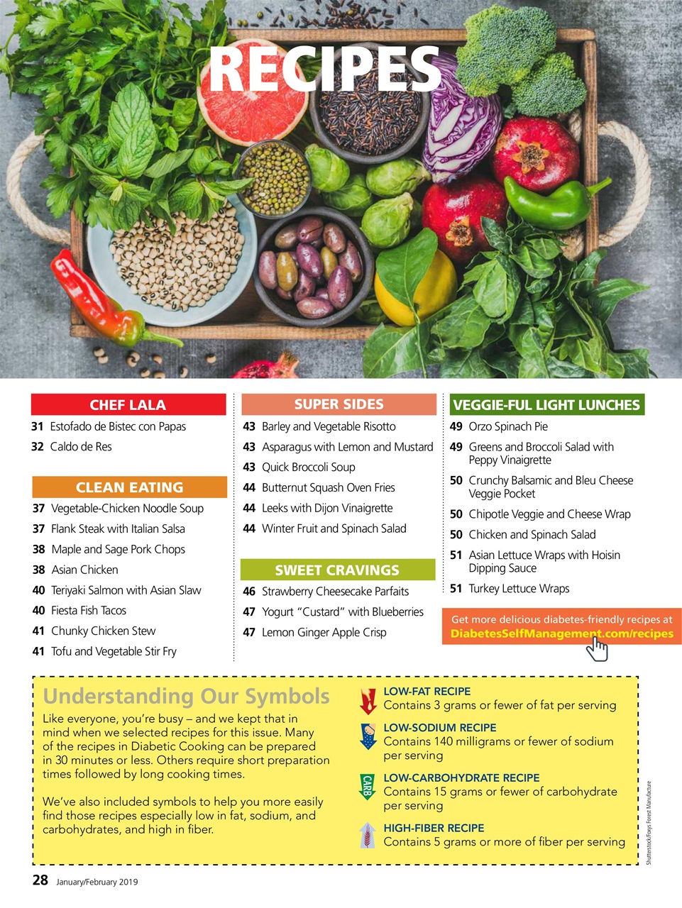 Diabetes Self-Management Preview Pages