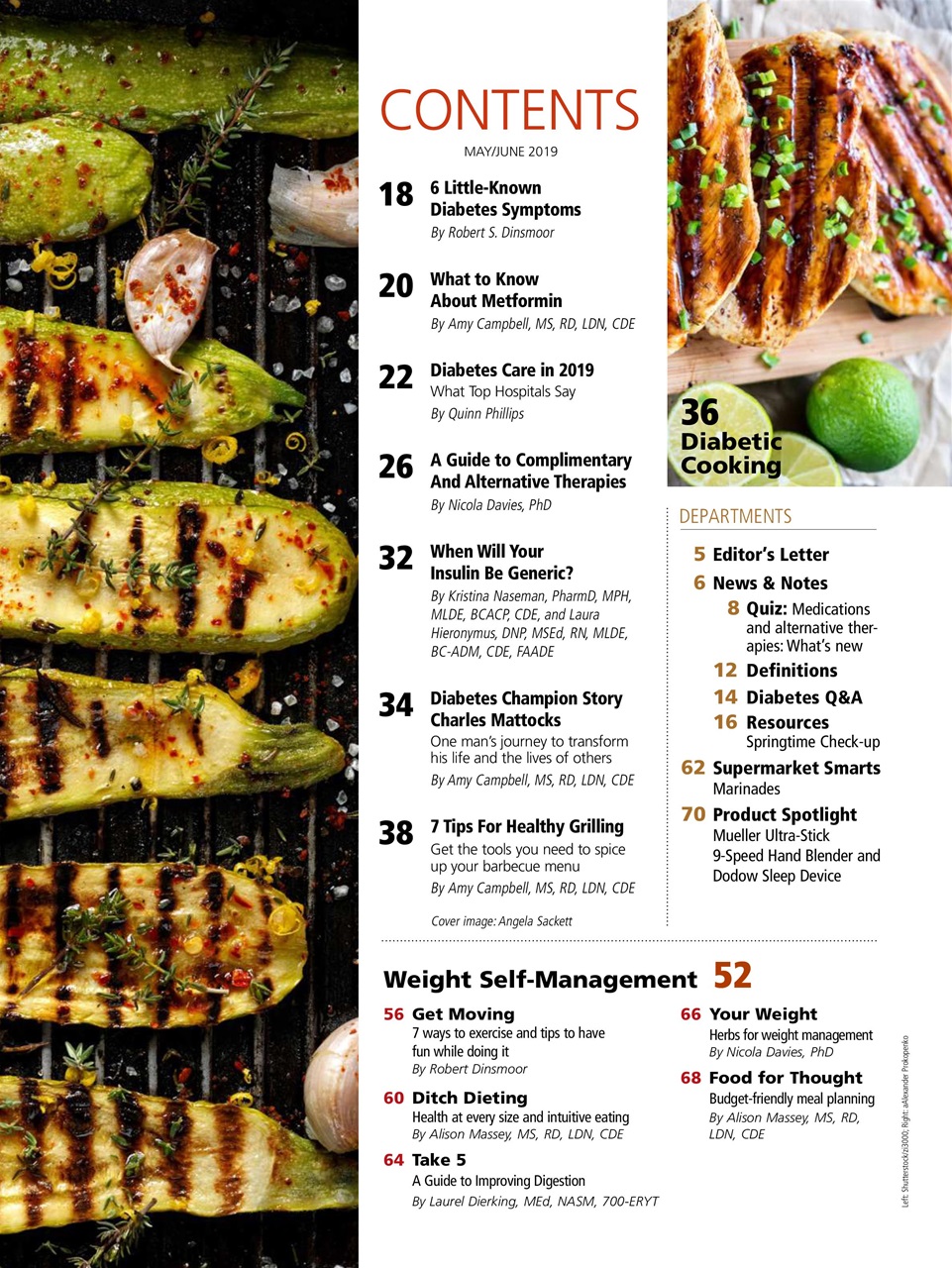 Diabetes Self-Management Preview Pages