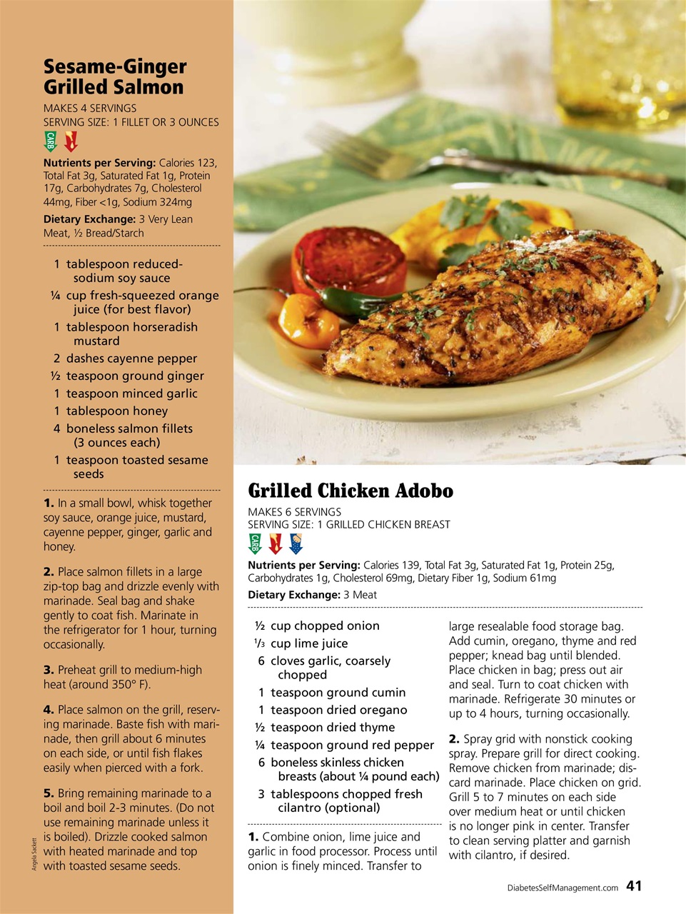 Diabetes Self-Management Preview Pages