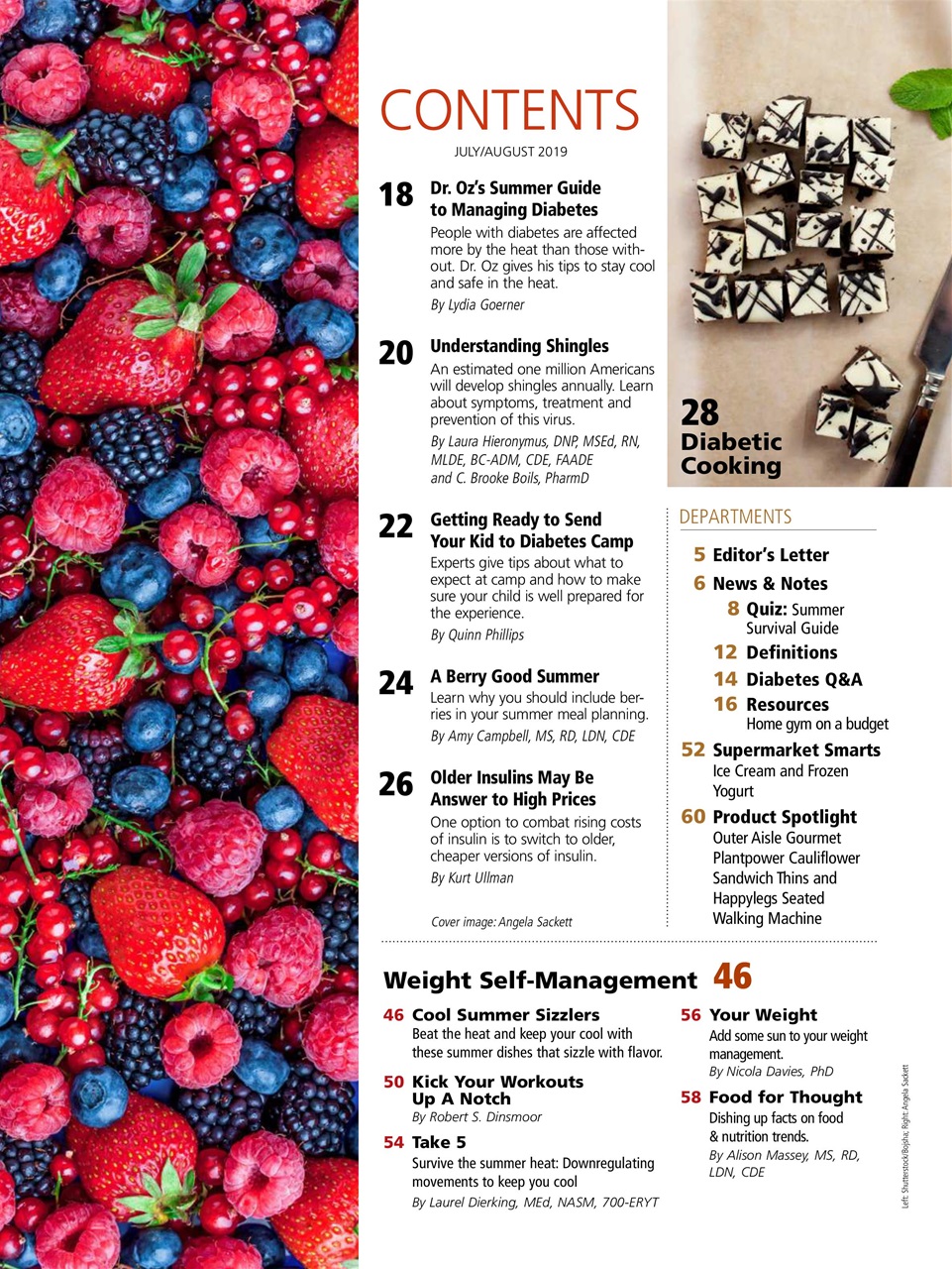 Diabetes Self-Management Preview Pages