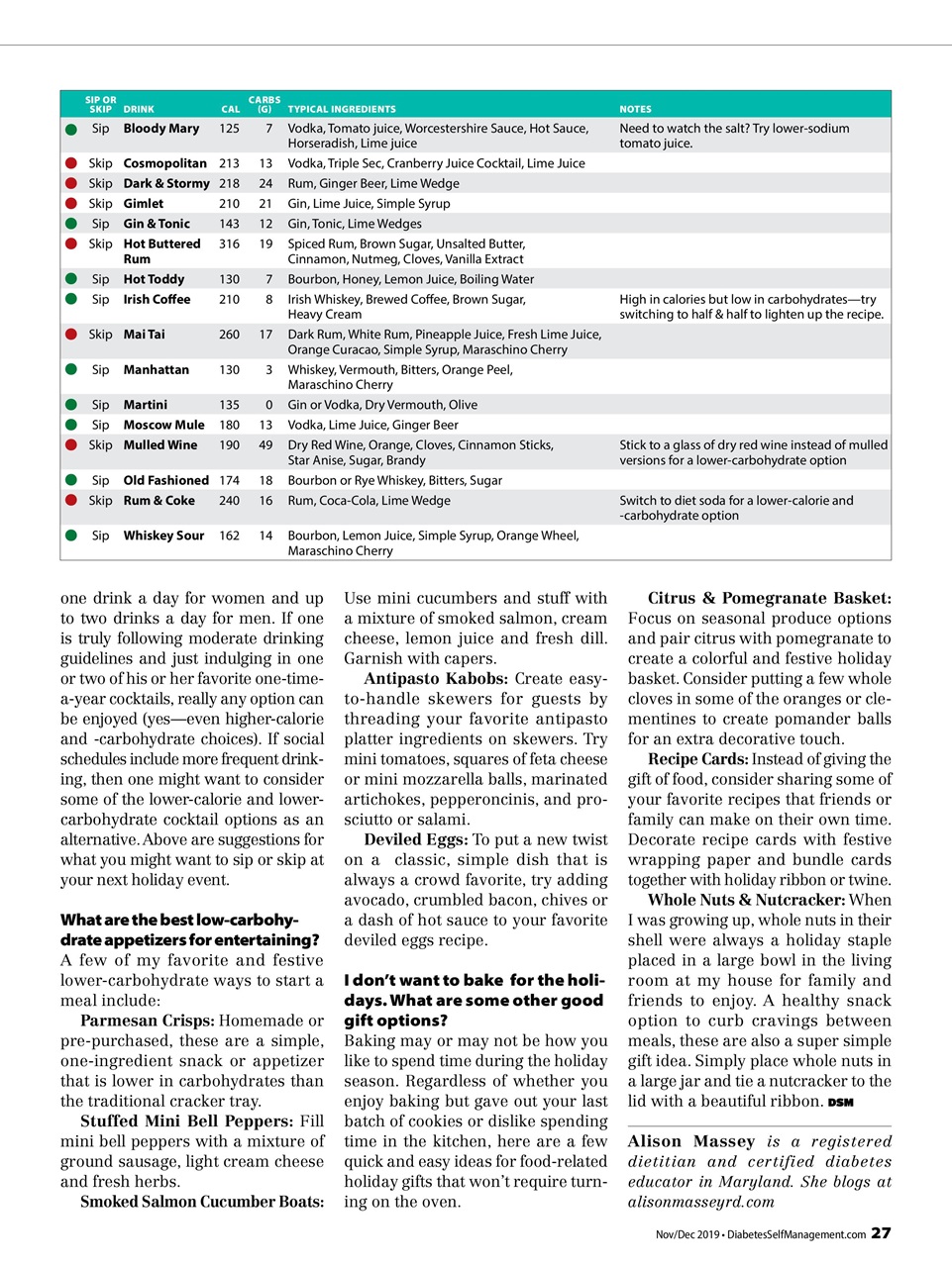 Diabetes Self-Management Preview Pages