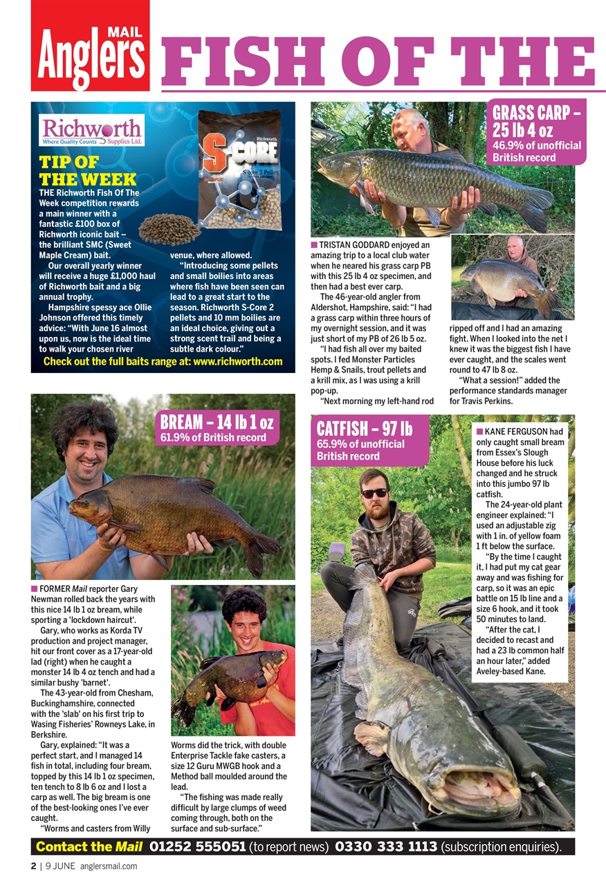 Anglers Mail Preview Pages
