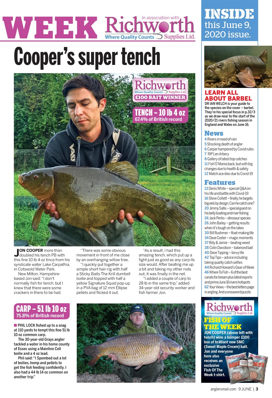 Anglers Mail Preview Pages