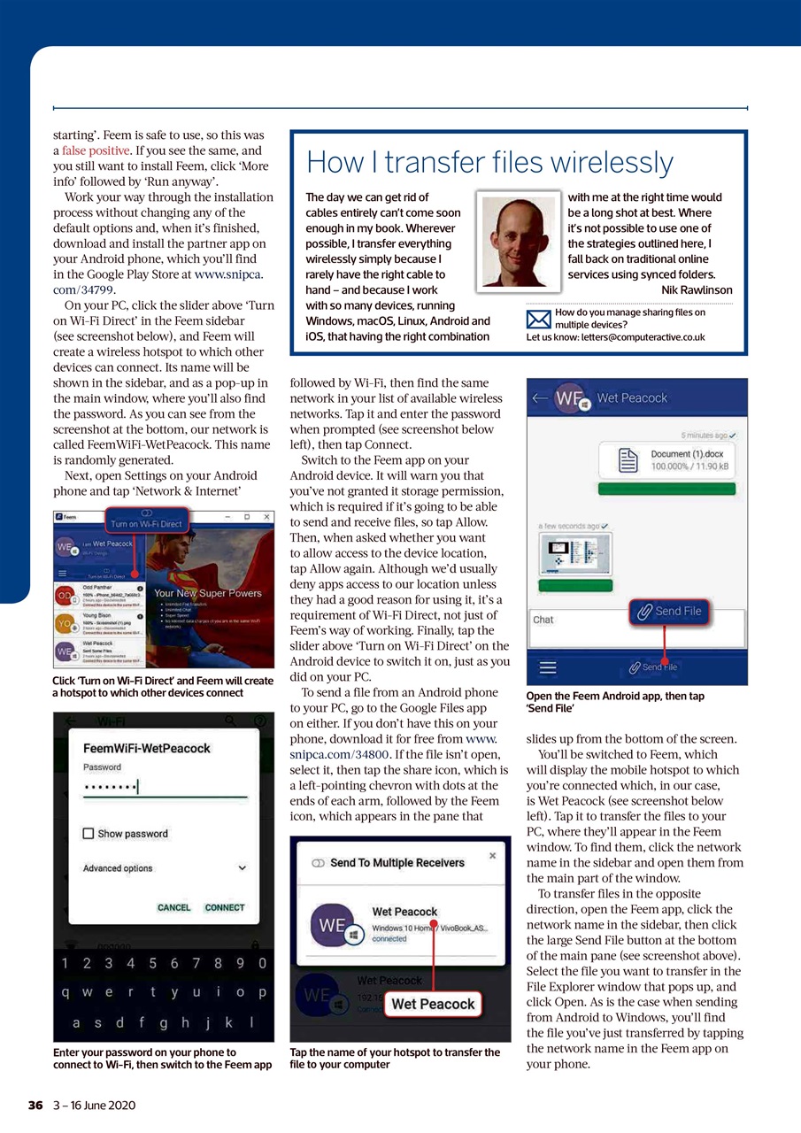 Computer Active Preview Pages