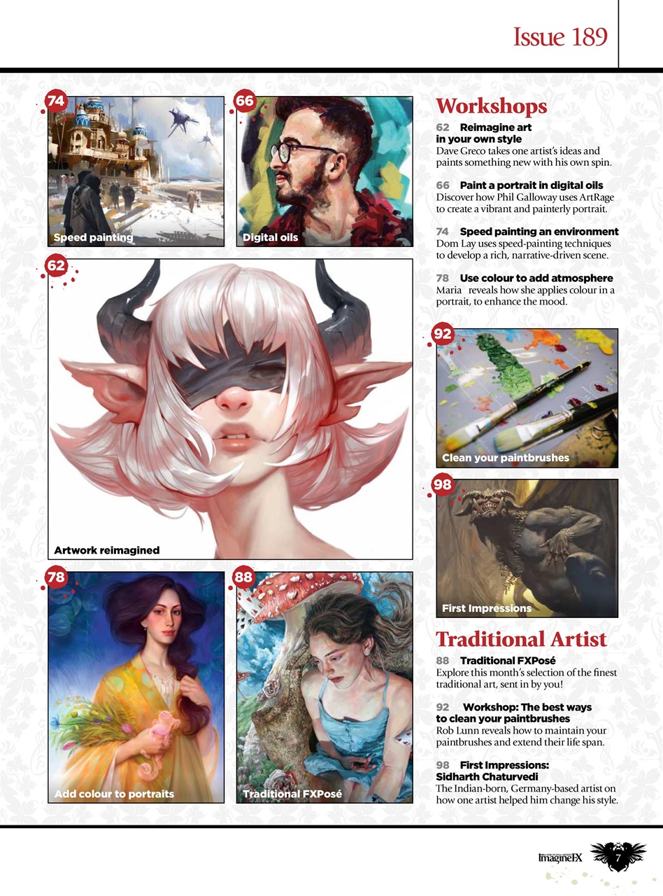 ImagineFX Preview Pages