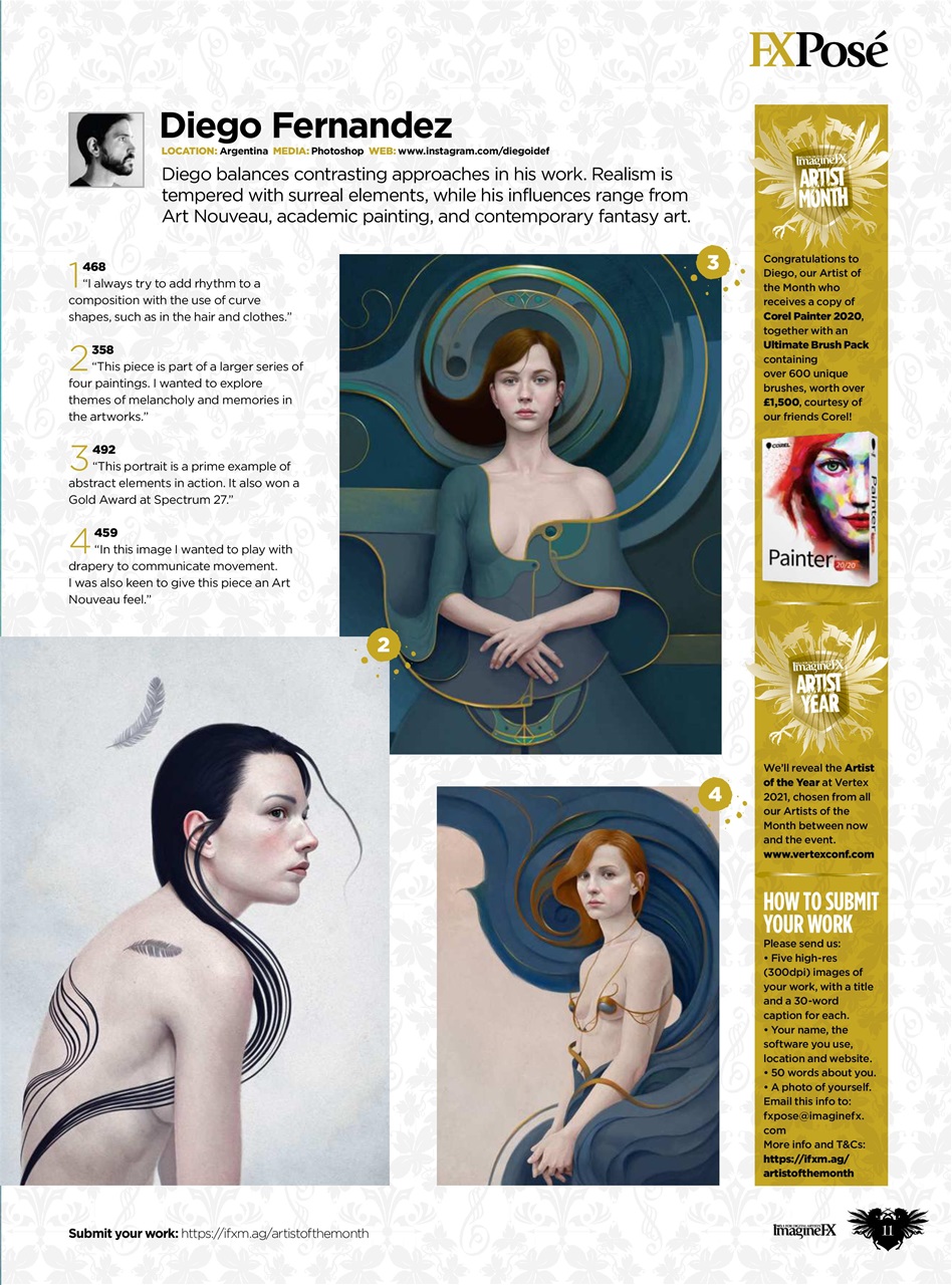 ImagineFX Preview Pages
