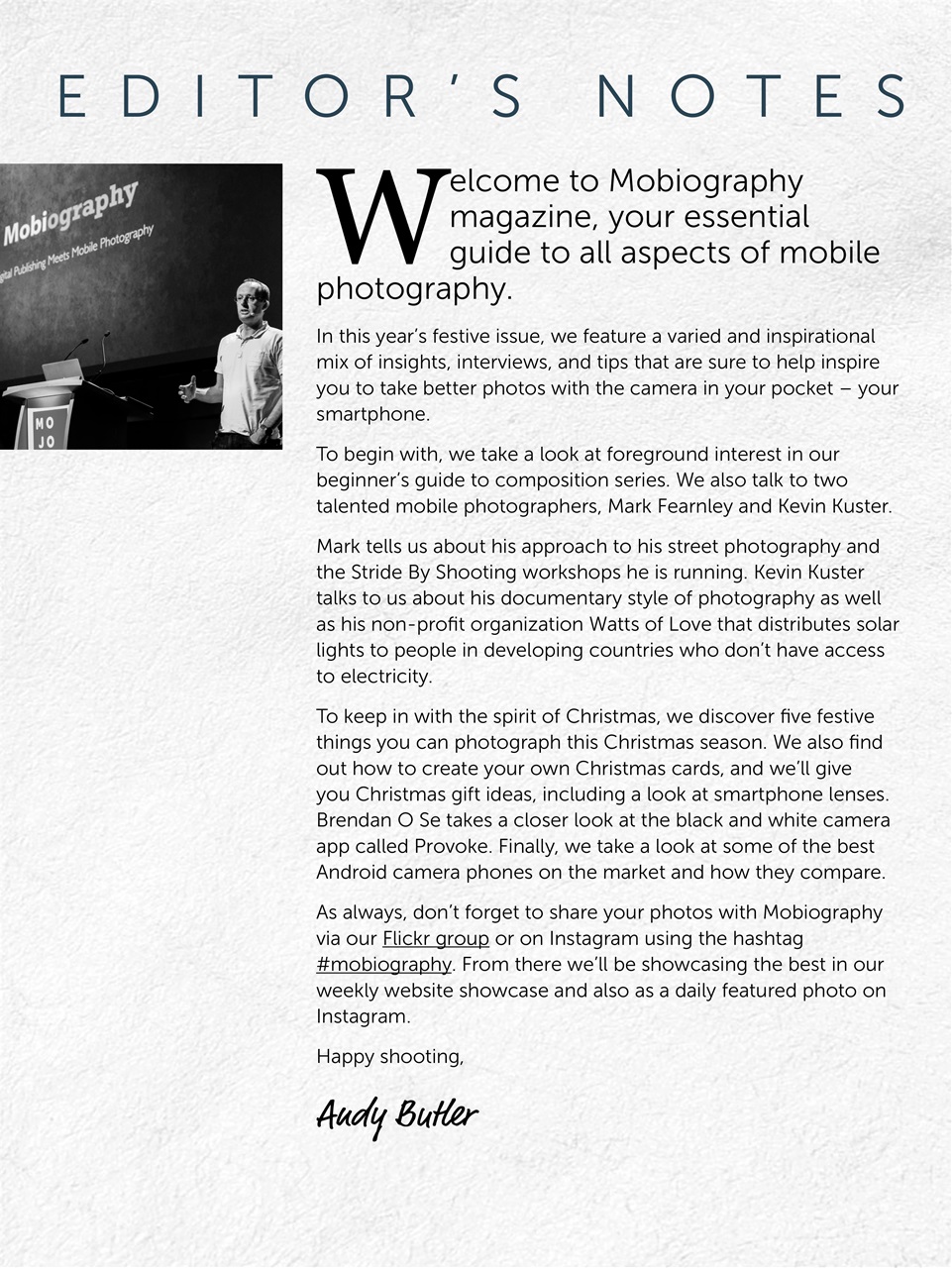 Mobiography Preview Pages