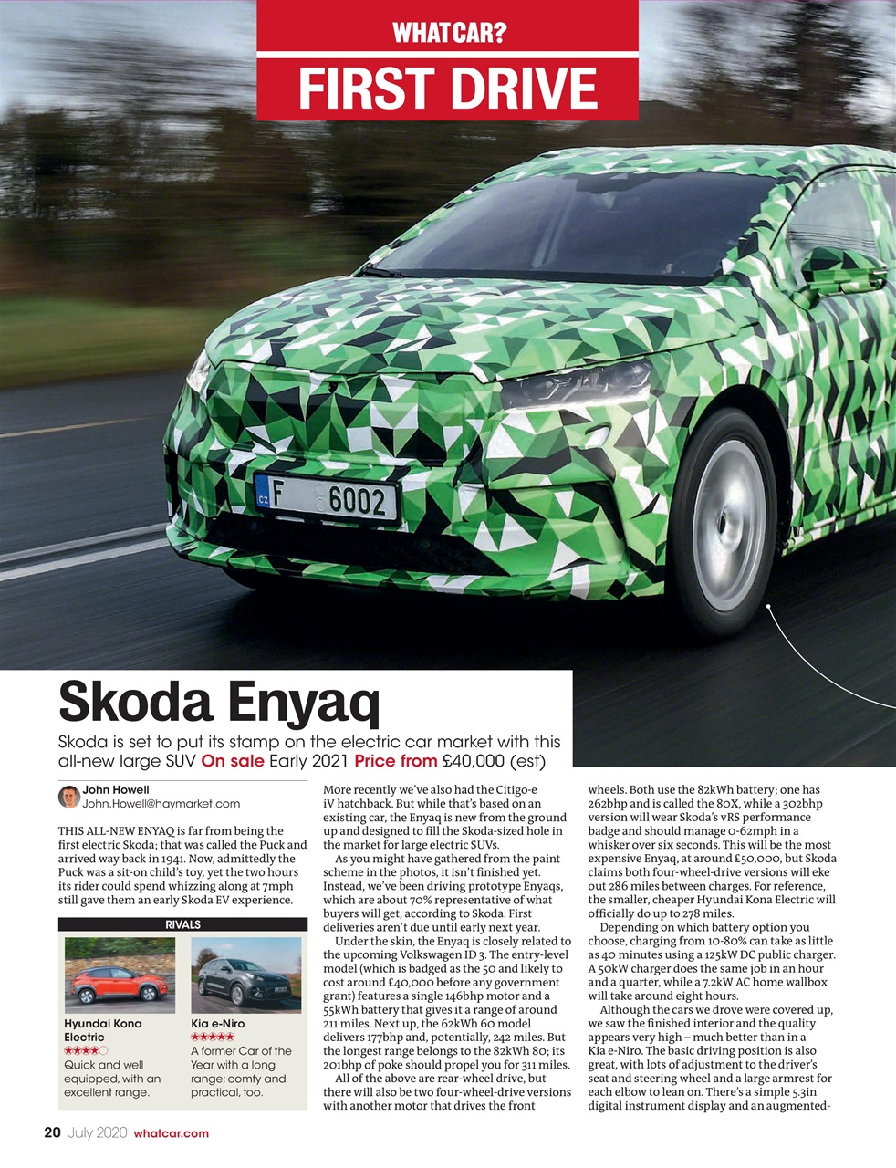 What Car? Preview Pages