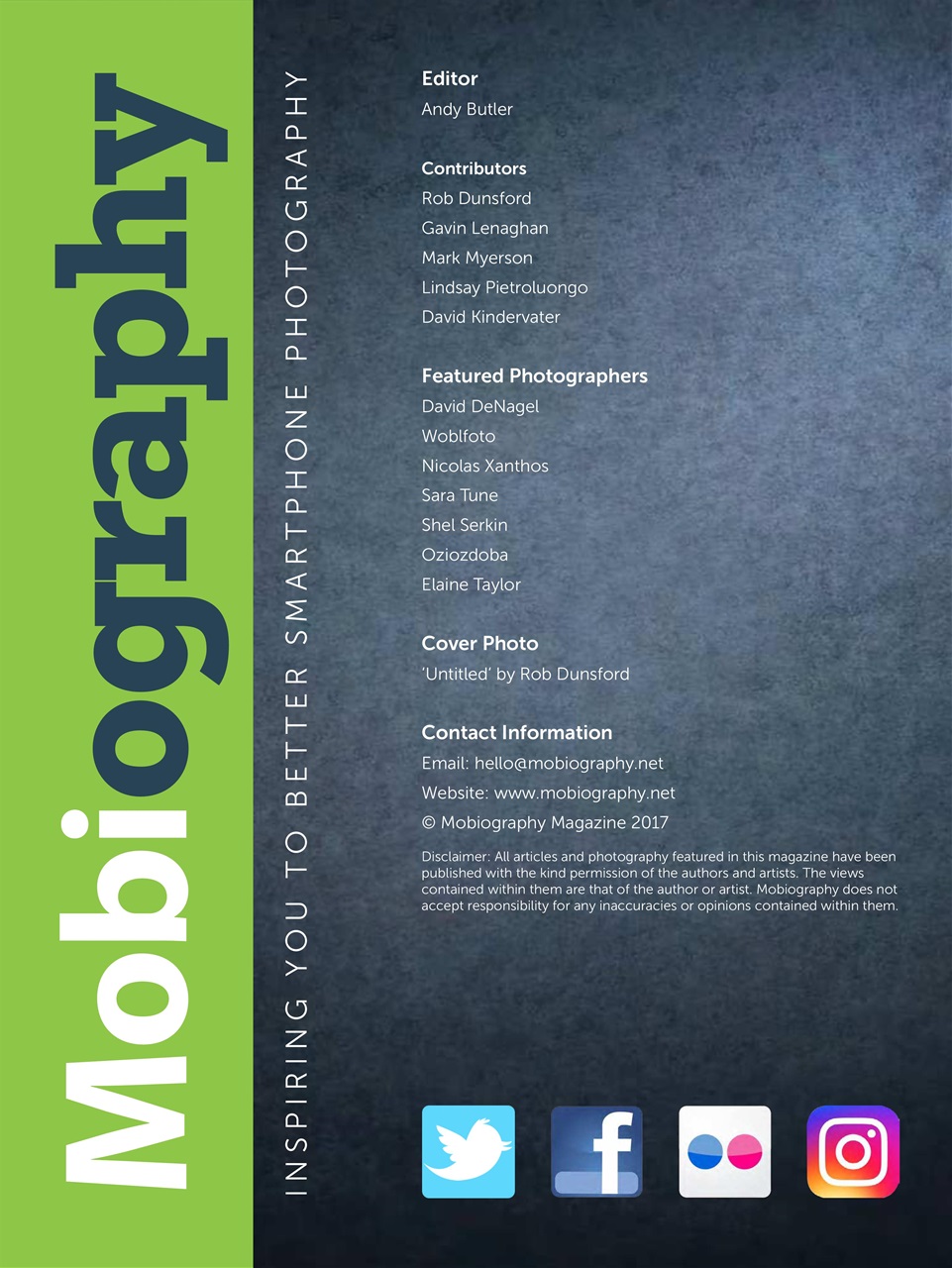 Mobiography Preview Pages