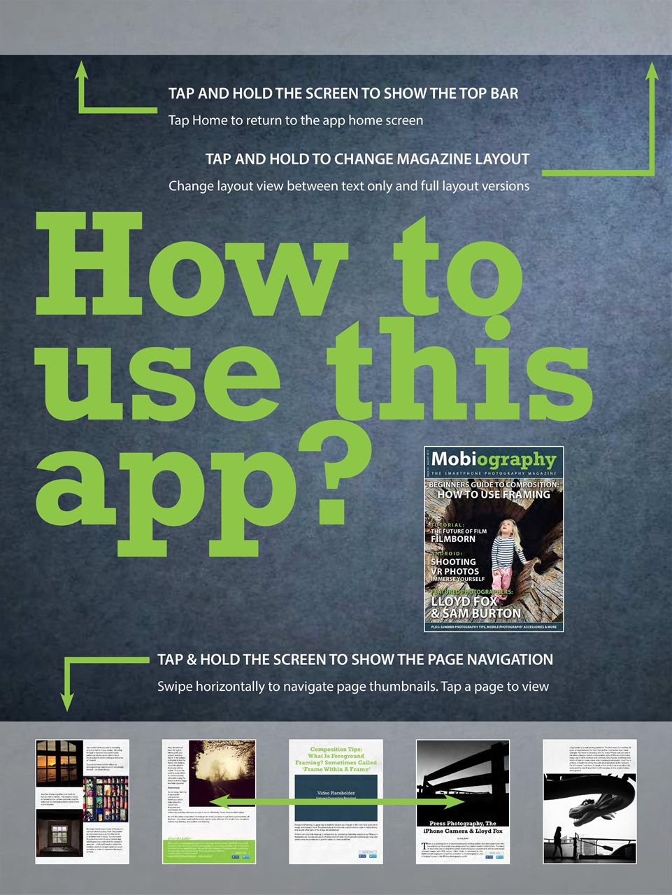 Mobiography Preview Pages