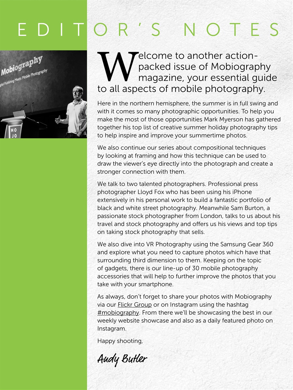 Mobiography Preview Pages