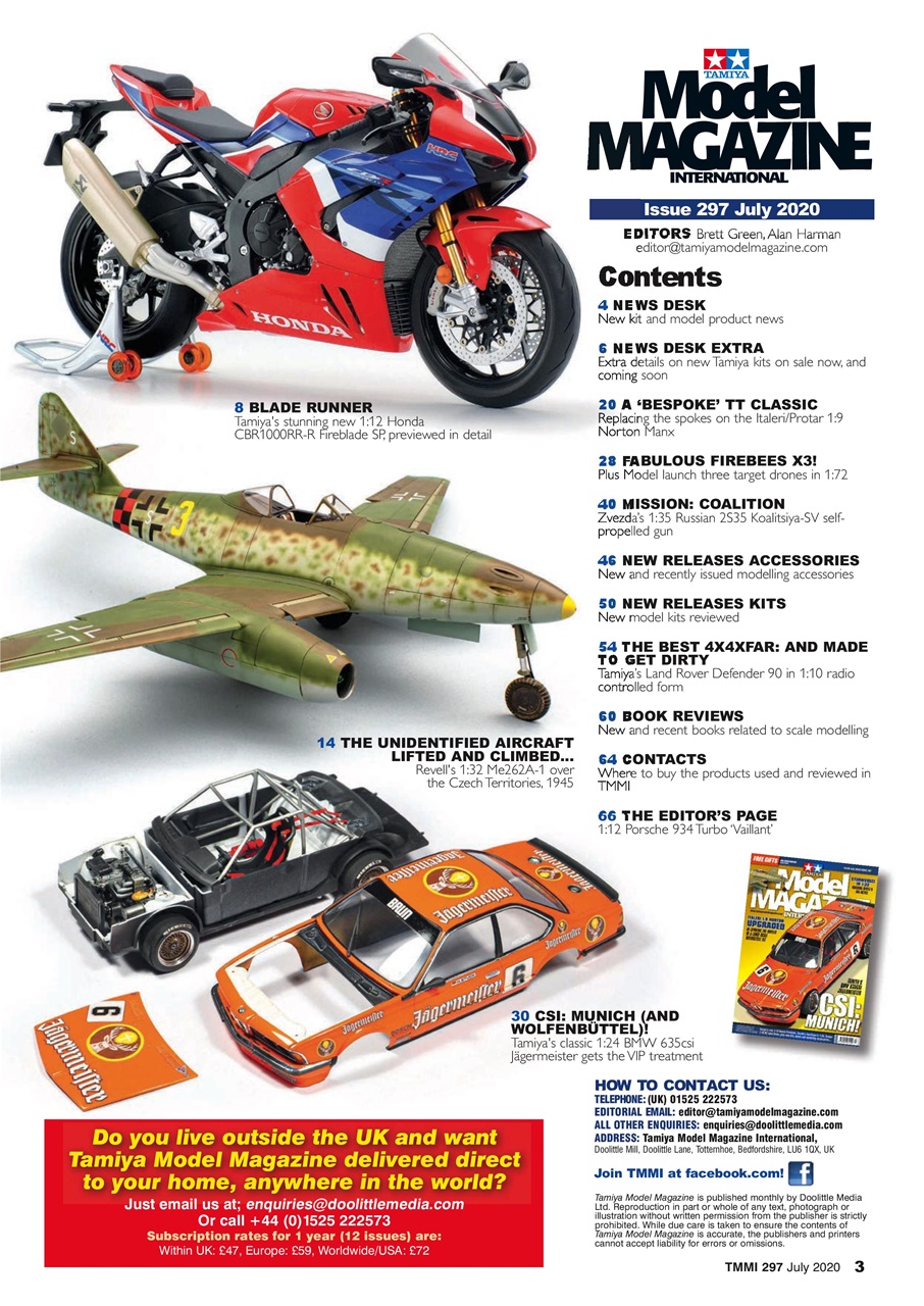 Tamiya Model Magazine Preview Pages