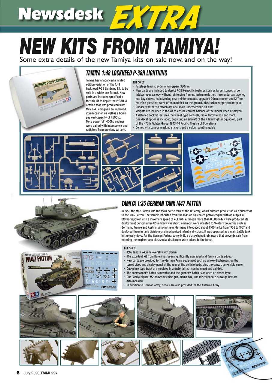 Tamiya Model Magazine Preview Pages