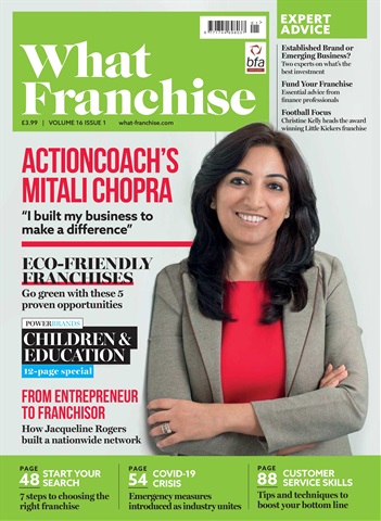 What Franchise issue Vol.16 No.1
