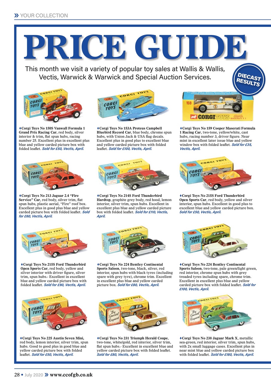 Collectors Gazette Preview Pages