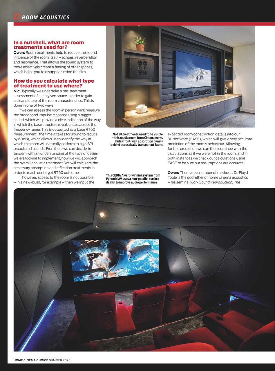 Home Cinema Choice Preview Pages