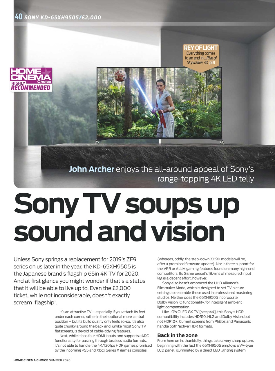 Home Cinema Choice Preview Pages